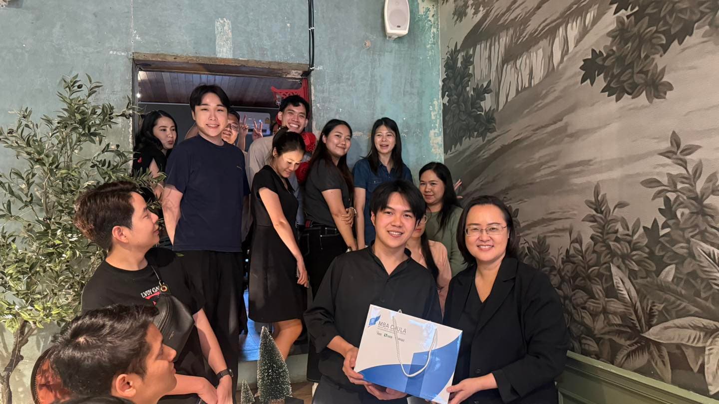 MBA Chula students visited Jao.Un café for a site study to observe its internal operations