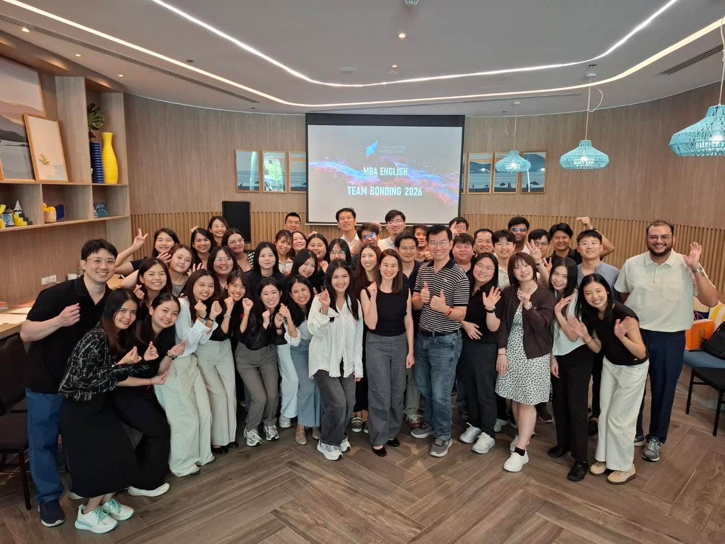 Welcomed the new students of the MBA, 1st Semester, Academic Year 2026